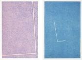 ANTONAKOS Stephen 1926-2013,Untitled (pink); and Untitled (blue,1978,Phillips, De Pury & Luxembourg 2009-11-15
