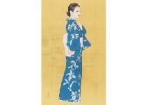 AOYAMA Nobuyoshi,Blue robe,Mainichi Auction JP 2020-05-15