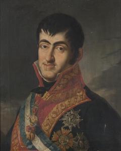 APARICIO INGLADA José 1770-1838,Retrato de Fernando VII,Subastas Segre ES 2019-07-02