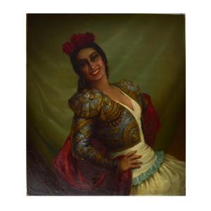 APESTEGUIA Efren 1900-1970,Portrait of a Smiling Woman,Kodner Galleries US 2023-12-20