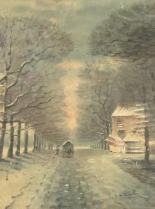 APOL Louis Francis Henri 1850-1936,Baumalle im Winter,1920,Historia Auctionata DE 2007-05-05