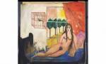 APOLLINAIRE Guillaume 1880-1918,“ Femme nue sur un sopha ”. Huile sur toile ; ,Couturier de nicolay 1999-11-19