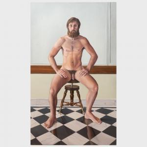 APONOVICH James 1948,Seated Nude,1977,Stair Galleries US 2019-11-15