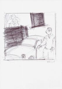 Apostolos Georgiou 1952,Untitled (Man and Car),William Doyle US 2023-12-06