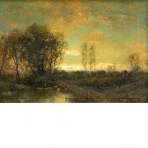 APPEL Charles P 1857-1928,Landscape at Dusk,William Doyle US 2013-02-27