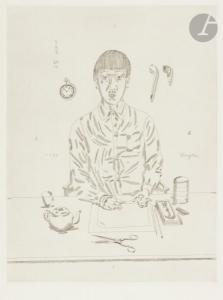 APPELBEE Leonard 1914-2000,Autoportrait,1923,Ader FR 2019-05-23