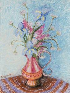 APPENNINI Yvonne 1928-1988,Vase de fleurs,Ader FR 2010-10-15