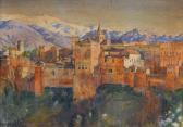 APPERLEY George Owen Wynne 1884-1960,A View of the Alhambra,1922,Cheffins GB 2020-10-01