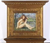 APPERLEY George Owen Wynne 1884-1960,THE NYMPH Signed and dated 1915,
watercolour an,1915,Lawrences 2008-10-17