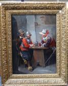 APPERT Georges 1850-1934,Soldiers drinking,Bellmans Fine Art Auctioneers GB 2017-11-07