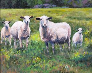 APPLEBY Ruth,Curious Sheep,Gormleys Art Auctions GB 2015-04-14