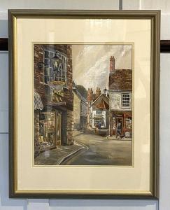 APPLEFORD Wyn 1932-2016,street scene, Lymington,Henry Adams GB 2024-08-15