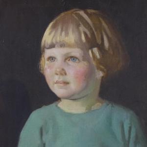 APPLEYARD Frederick, Fred 1874-1963,portrait of a child,Burstow and Hewett GB 2019-11-13