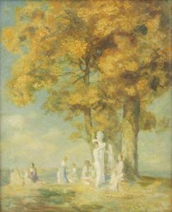APPLEYARD Frederick, Fred 1874-1963,The gathering under the trees,Sworders GB 2022-02-13