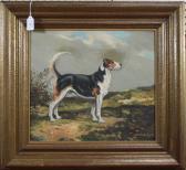 APPLEYARD Joseph 1908-1960,A Fox Hound in a Landscape,Tooveys Auction GB 2010-03-23