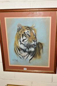 APPS Paul 1958,study of a tiger,1989,Richard Winterton GB 2020-07-27