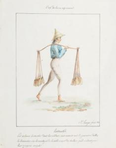 ARAGO Jacques Étienne Vic 1790-1855,Hottentot du Cap de Bonne Espéran,1818,Baron Ribeyre & Associés 2017-11-22