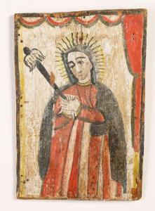 ARAGON Jose Rafael,Bulto of Nuestra Señora de los Dolores,Santa Fe Art Auction US 2020-02-29