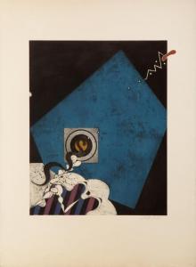 ARAKI Tetsuo 1937-1984,Blue Square,1970,Ro Gallery US 2024-04-04