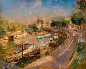 ARAPOFF Alexis Pawlowitsch 1904-1948,By the Seine, Paris,MacDougall's GB 2021-10-06