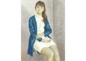 ARATANI Naonosuke 1902-1994,Portrait of a Woman,Mainichi Auction JP 2017-11-10