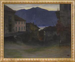 ARBARELLO Luigi 1860-1923,Scorcio del lago,1909,Meeting Art IT 2018-01-13