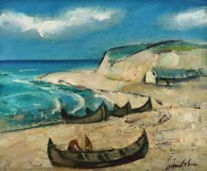 ARBORE Serban 1926-2004,Fishing boats,Artmark RO 2010-05-25