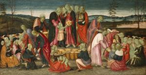 ARCANGELO DI JACOPO SELLAJO,The Miracle of the Loaves and Fishes unframed,Bonhams 2016-11-02
