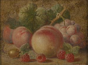 ARCHER Charles 1855-1931,Still Life of Summer Fruit,Strauss Co. ZA 2023-10-09