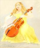 ARCHER Francis 1912,Female Cellists,1884,Dreweatt-Neate GB 2009-04-07
