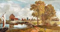 ARCHIBOLD James AM,Canal Scene,Shapes Auctioneers & Valuers GB 2013-10-05