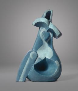 ARCHIPENKO Alexander 1887-1964,SEATED FIGURE,1917,Sotheby's GB 2017-05-16