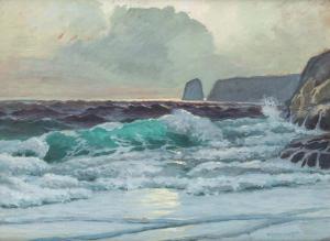 ARCHIPOVICH IVANOFF Victor 1909-1988,Seascape with Cliffs,Shapiro Auctions US 2019-07-13