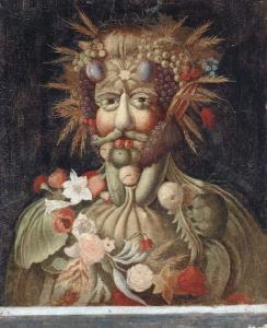 ARCIMBOLDO Giuseppe 1527-1593,Vertumnus, Rudolf II,Christie's GB 2004-10-05