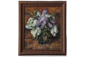 ARDIMASOV Oleg 1936,Still Life Study of Flowers in a Vase,2001,Keys GB 2015-04-10