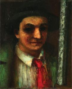 ARDON Mordechai 1896-1992,Self Portrait,Tiroche IL 2024-04-14