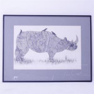 ARDOUREL Joe 1931-2015,Rhinoceros,1964,Ripley Auctions US 2015-10-24