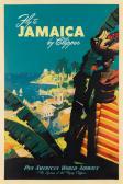 ARENBURG von Mark 1900-1900,FLY TO JAMAICA BY CLIPPER / PAN AMERICAN WORLD A,c.1950,Swann Galleries 2017-08-02