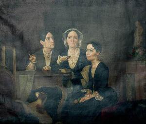 AREND Karol 1800-1800,Portret matki z córkami,Rempex PL 2005-03-30
