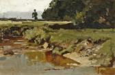 ARENDS Carl Oskar 1863-1932,Betitelt "Im Chiemgauer Moor",Palais Dorotheum AT 2013-05-15