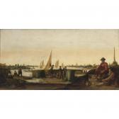 ARENTSZ Arent Cabel,an extensive river landscape with fishermen and th,Sotheby's 2005-11-15