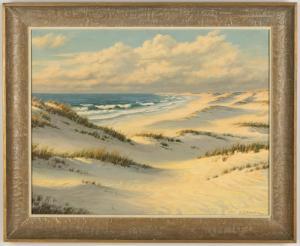 ARENTZ Josef M 1903-1969,Sand dunes and seascape,Cottone US 2019-05-18