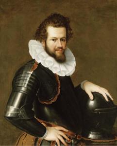 ARETUSI Cesare 1549-1612,Ranuccio Farnese, half-length, in armor,Christie's GB 2006-04-06