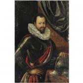 ARETUSI Cesare 1549-1612,RITRATTO DI GENTILUOMO CON ARMATURA,Sotheby's GB 2008-11-17