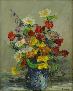 ARGENSON A,impressionist still life,1960,Burstow and Hewett GB 2018-05-24
