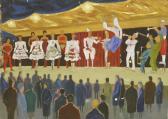 Argenton Roger robert,LA PARADE FORAINE,20th century,Sworders GB 2018-02-13