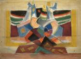 ARIELI Mordechai 1909-1993,Abstract composition,1980,Matsa IL 2012-11-27