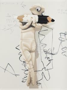 ARIFIN Samsul 1979,DI ANTARA HITAM DAN PUTIH (BETWEEN BLACK AND WHITE),2010,Sotheby's GB 2012-04-02