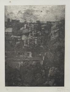 ARIKHA Avigdor 1929-2010,Landscape,1970,Montefiore IL 2024-03-05