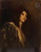 ARIKHA Avigdor 1929-2010,Portrait de femme aux coquelicots,19th century,Ader FR 2021-05-04